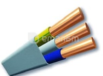 კაბელი Sakcable პუნპ 3x4 (H03VVH2-U, H05VVH2-U)