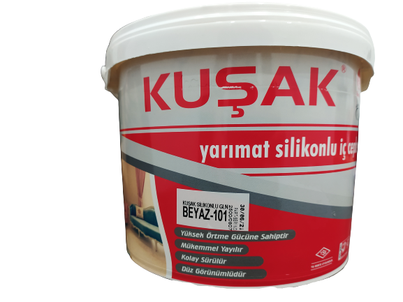 სილიკონიანი შიდა ინტერიერის საღებავი (რეცხვადი) 2ლ - 3.5 კგ