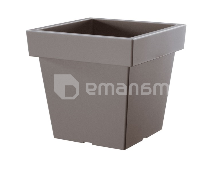 პლასტმასის ქოთანი ყვავილებისთვის Prosperplast LOFLY LOW DLOFL 405U 289 მმ ნაცრისფერი ქვა