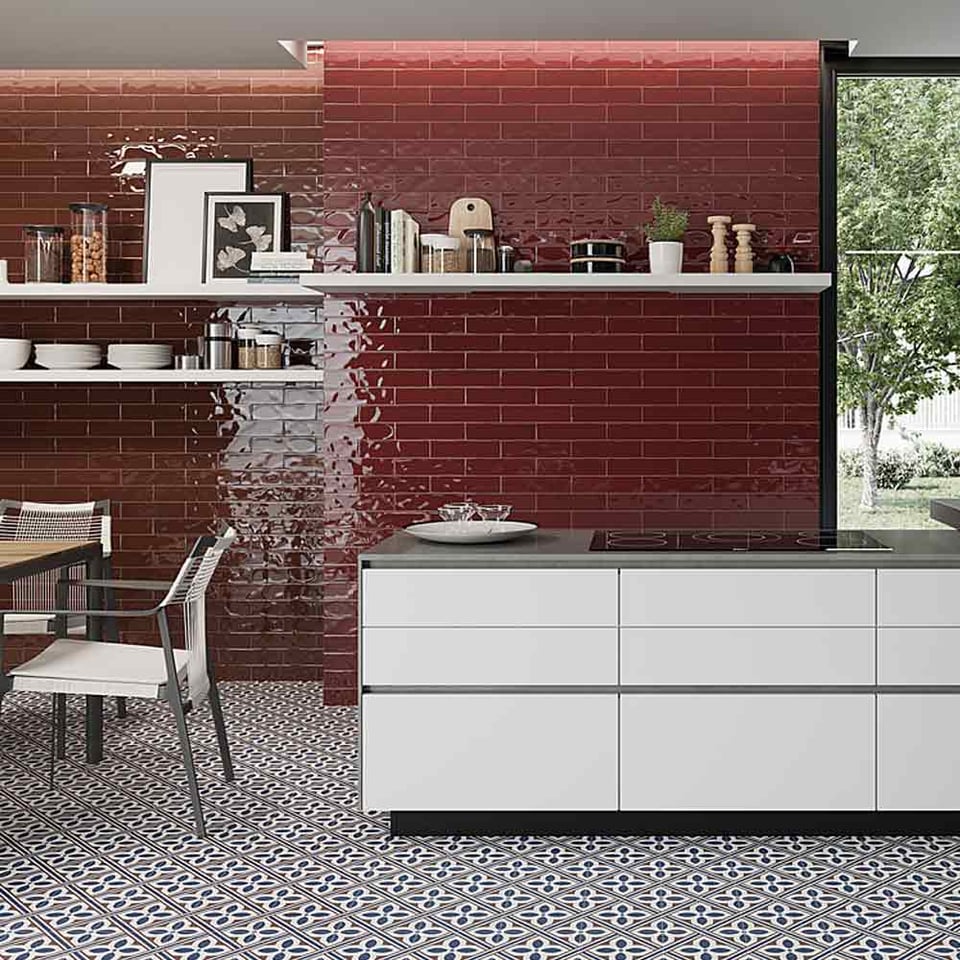 კაფელი Fashion Carmin 7.5x30