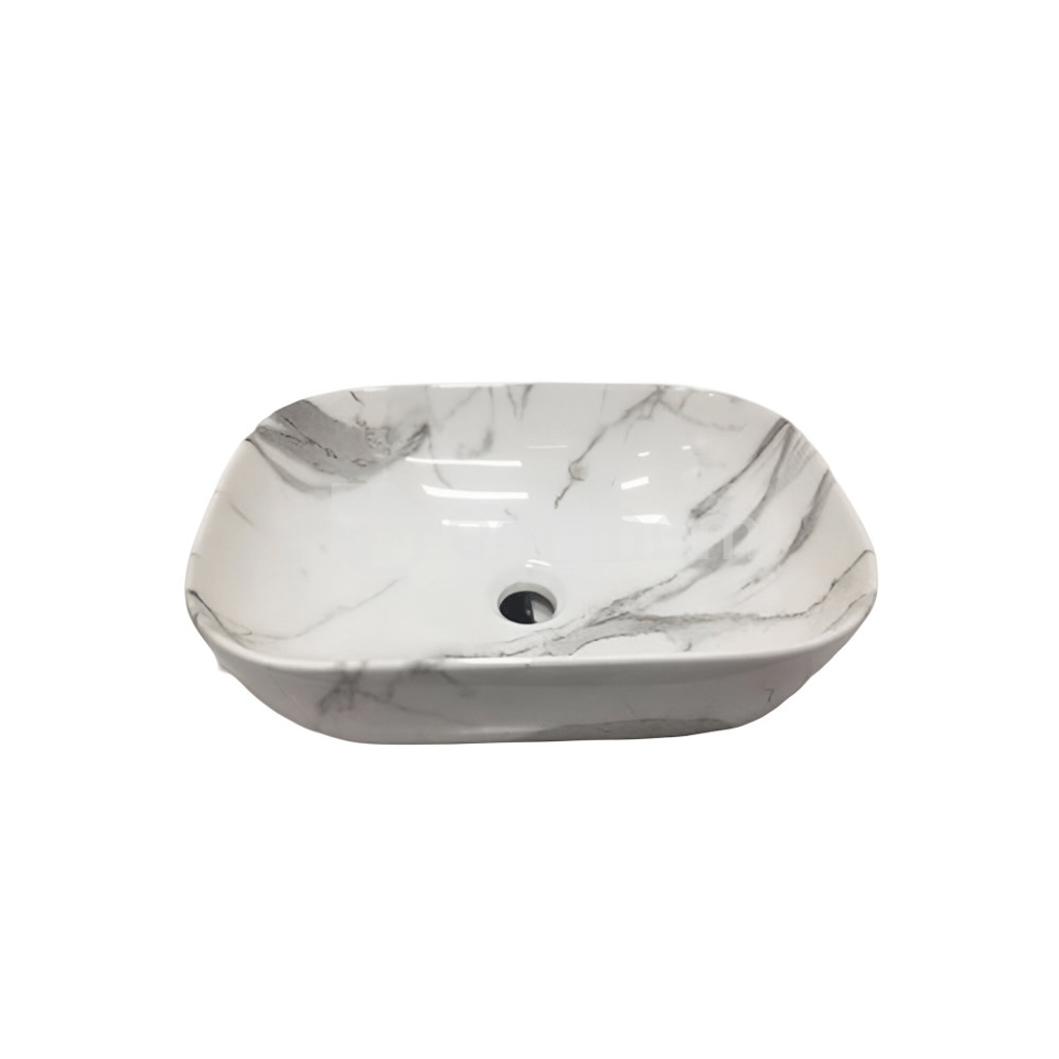 ხელსაბანი დასადგამი ESERO SKT-28-A0087 White Marble
