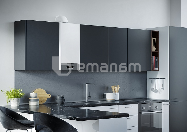 გაზის ქვაბი Ariston Cares XC 28 FF NG მილით