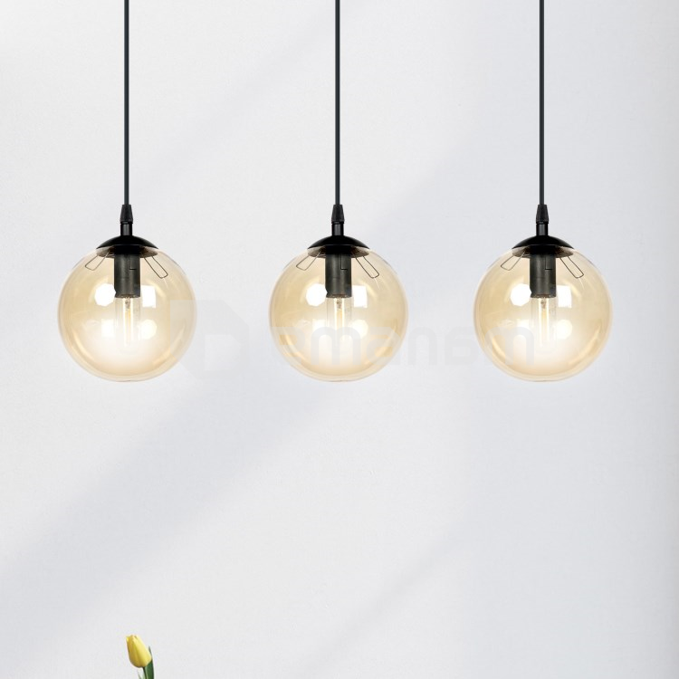 საკიდი EMIBIG Cosmo 3 E14 3x MAX 40W შავი MIODOWY