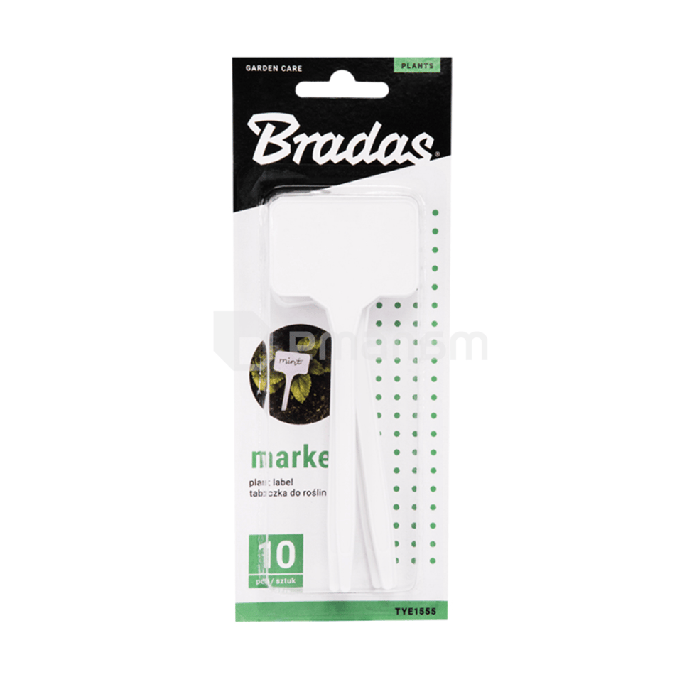 სანიშნე მცენარეების Bradas 10 ც