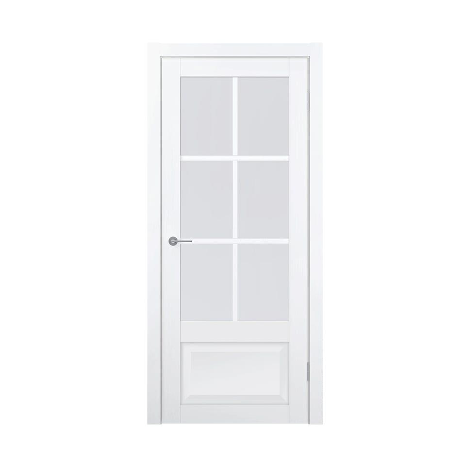 კარი მდფ PVC 215-70 (Арт. ECOSN1106 ОВ  WHITE POLIPROFILEN
