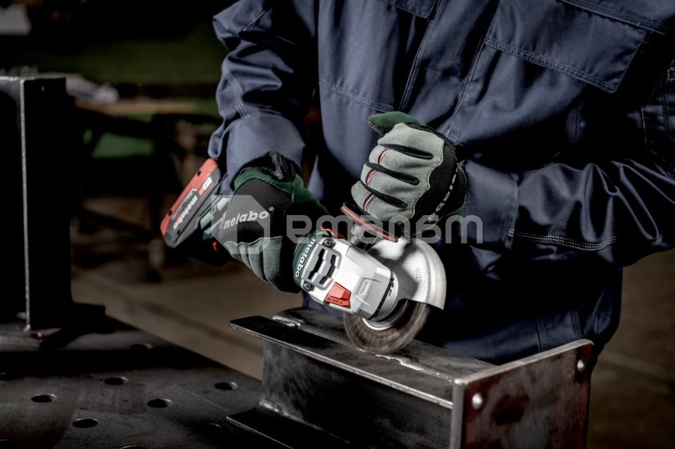 კუთხის სახეხი მანქანა აკუმულატორის Metabo WVB 18 LT