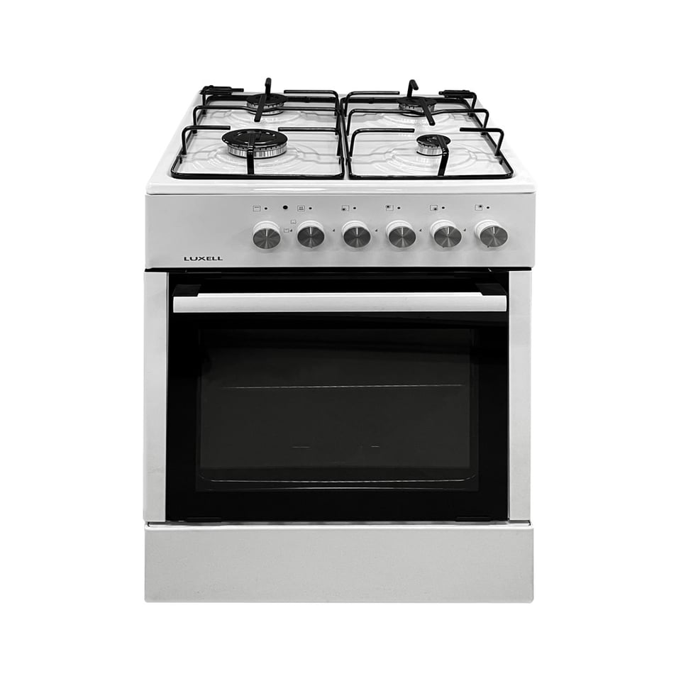 გაზქურა LUXELL LF66-GE40F WHITE