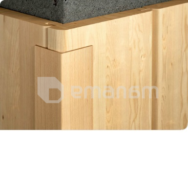 დეკორატიული კუთხე SALAG 226101 50x50 მმ 2.9 მ თეთრი