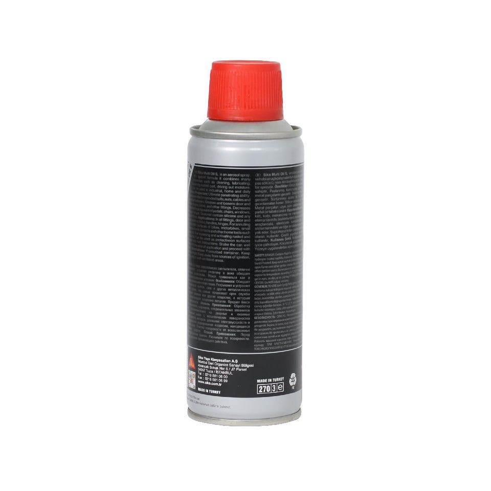 200მლ ჟანგის მოსაცილებელი -sika multi oil