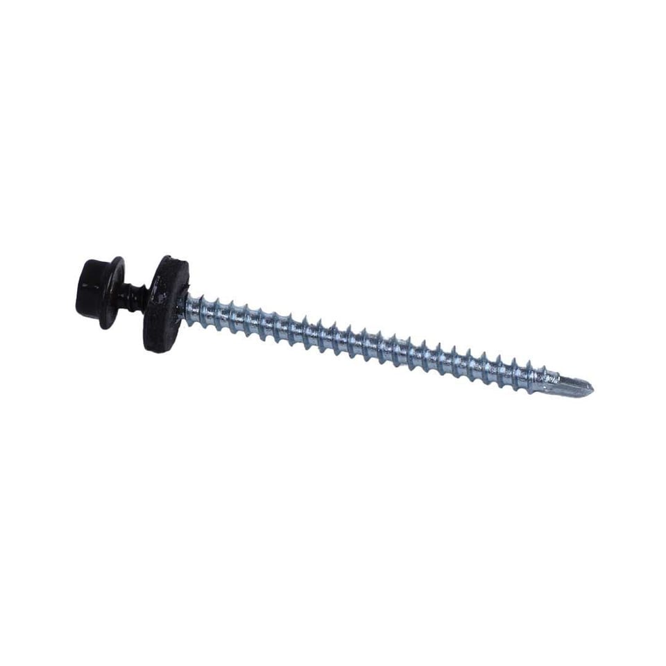თვითმჭრელი ხრახნი ხისთვის 4.8X70 RAL 8019