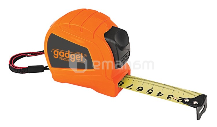 საზომი რულეტი მაგნიტით, ავტოგაჩერებით Gadget 260309 5 მ