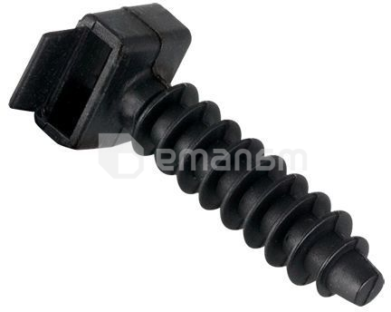 დიუბელი ბანდაჟისთვის EKF plc-fti-6b 6x35 მმ შავი 100 ც