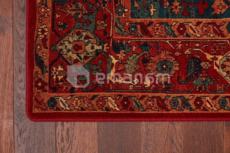 ხალიჩა Dywilan  SUPERIOR KASIM RUBIN 2456 cC1 200x300 100% WOOL