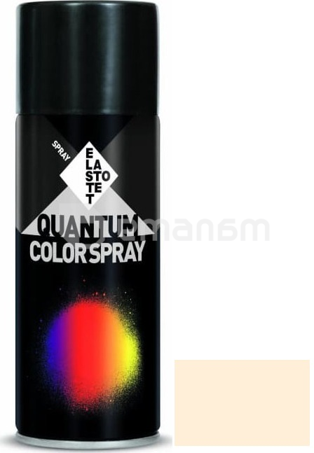 სპრეი საღებავი Elastotet Quantum color spray ral 9001 კრემისფერი 400 მლ
