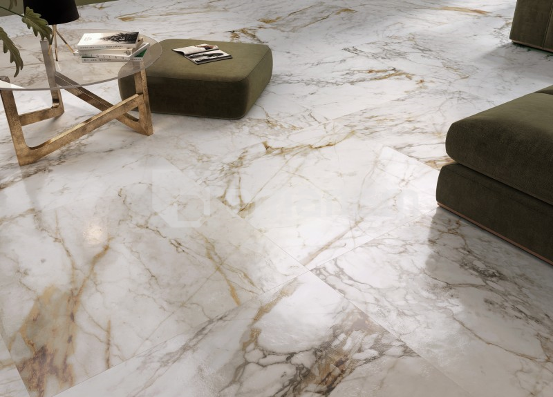 კერამოგრანიტი Halcon Ceramicas P BARNABY WHITE PL 9,5 R PRI 100X100სმ