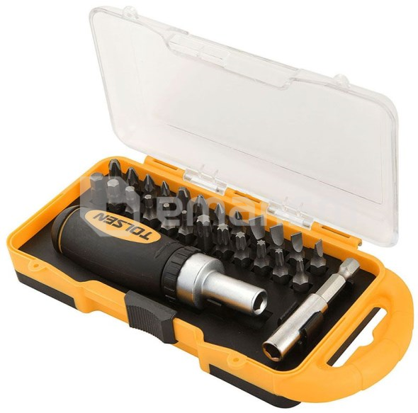 ნაკრები გასაღებების სათადარიგო საცმებით TOLSEN 20034 26 ც