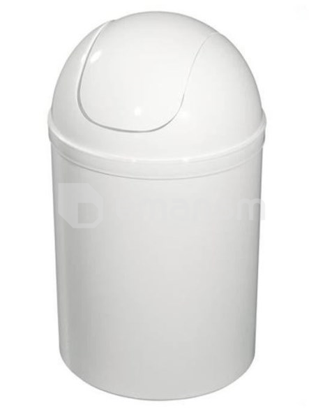 კალათა Bisk WASTE BASKET 5L WHITE