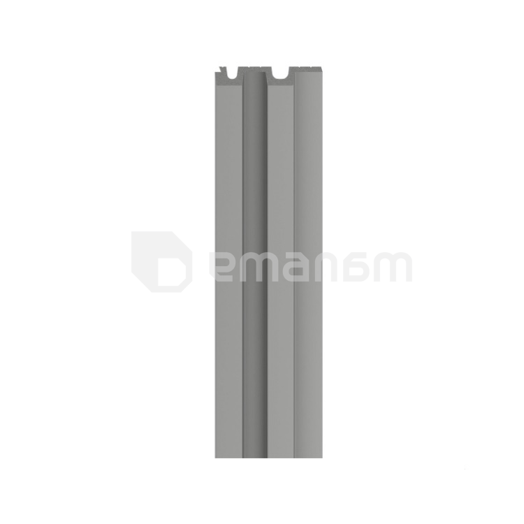 ლამელის პანელი VOX Profile Linerio L-Line Grey 2650x122x21 მმ