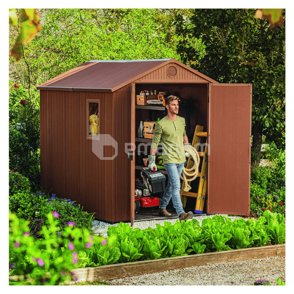 საყოფაცხოვრებო ბლოკი Keter 190x244x221 სმ