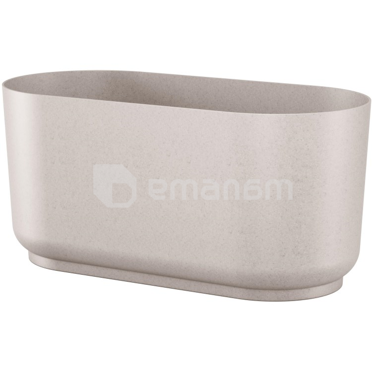 ქოთანი ყვავავილის  FORM PLASTIC Satina Eco box 27 თეთრი 4295-011