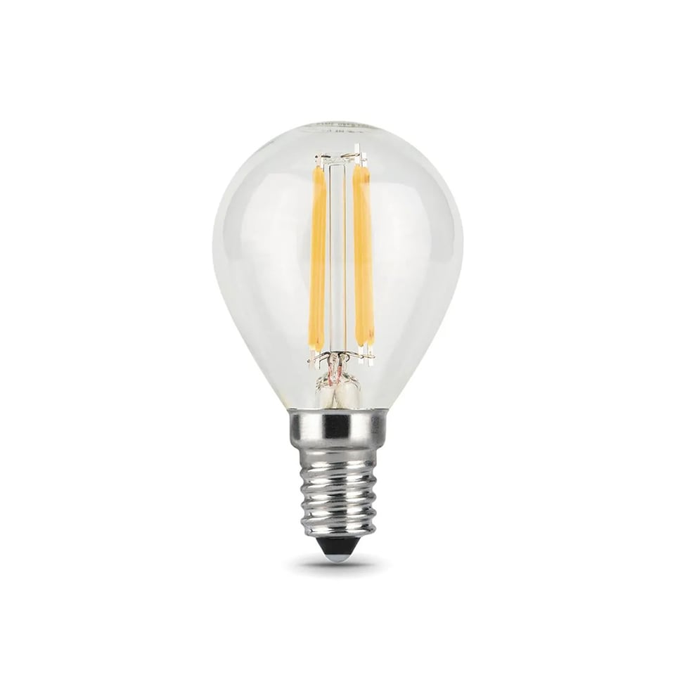 LED ნათურა Filament Ball 5W 450lm 4100K Е14 Gauss Black