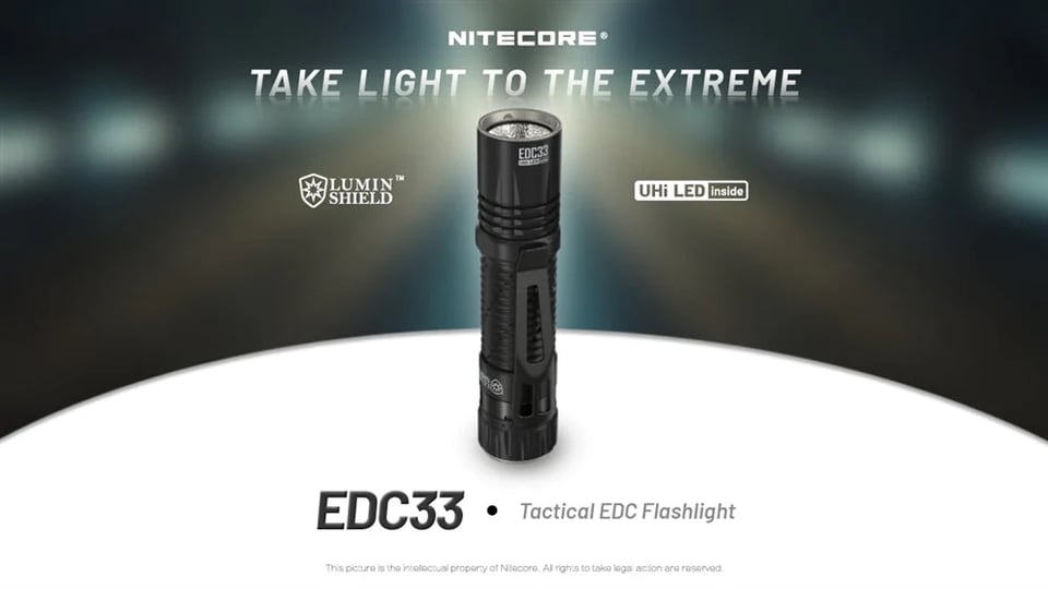 ფარანი Nitecore EDC33 4000mAh 4000 lm