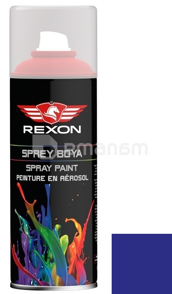 საღებავი სპრეი Rexon ლურჯი მეტალიკი 400 მლ