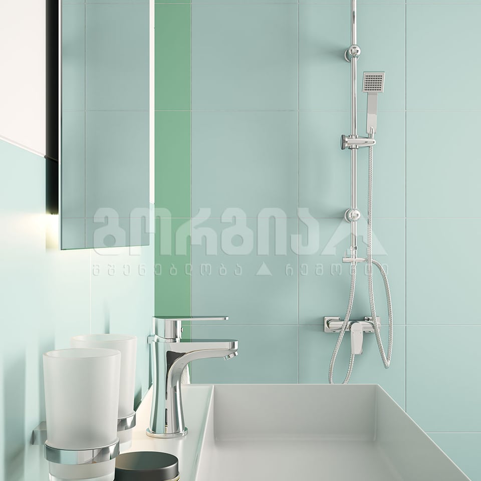 ხელსაბანის შემრევი ALGEO SQUARE BAQ2