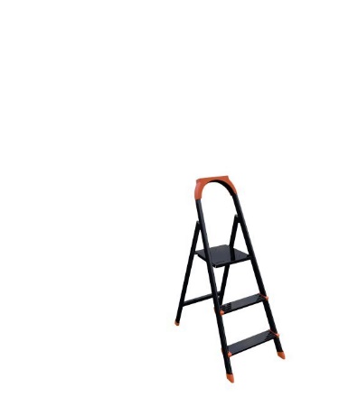 კიბე LEO PLUS 2+1 METAL STEP LADDER