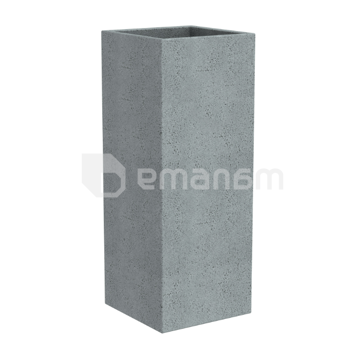 ქოთანი პლასტმასის Scheurich STONY GREY 70/240 C-CUBE HIGH