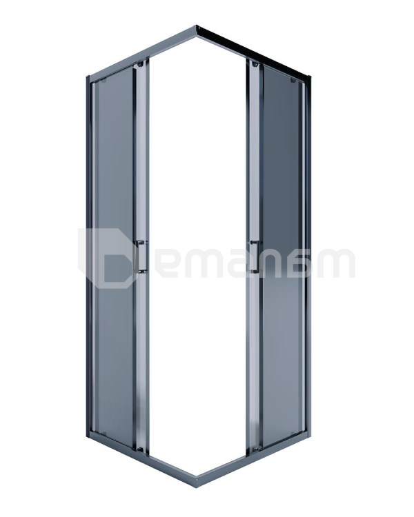 საშხაპე კარი  Alex Baitler АВ1490B4 90x90x200 cm დაბურული