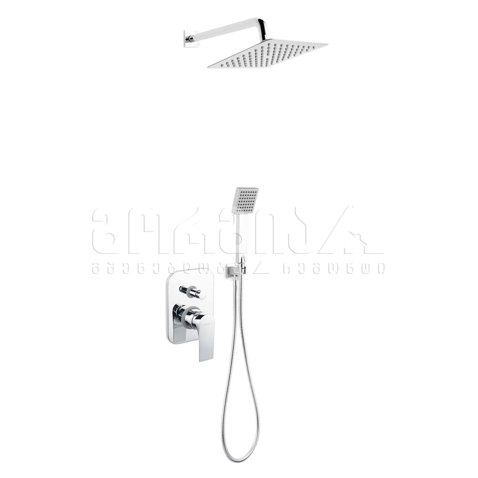 ჩასაშენებელი საშხაპე სისტემა BAQ7P-SET1-S