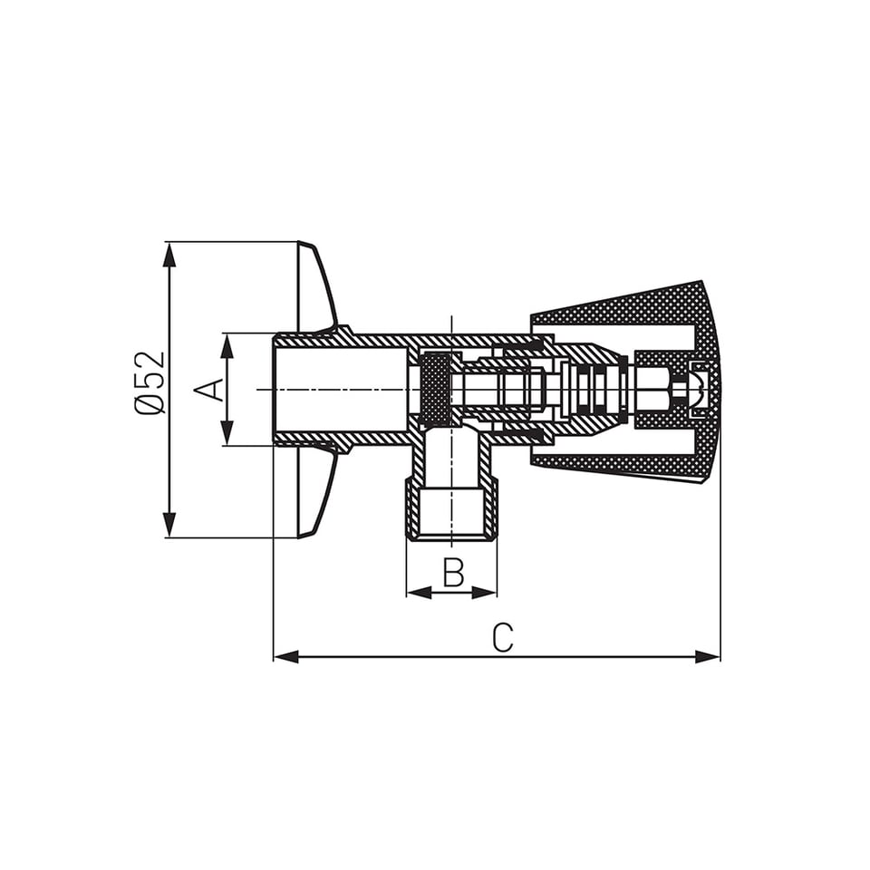 ვენტილი 1/2-3/4 Z230
