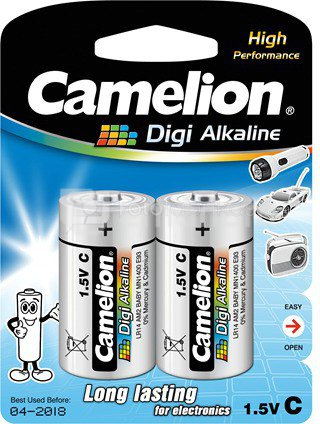 ელემენტი Camelion LR14-BP2DG Digi Alkaline C 2 ც