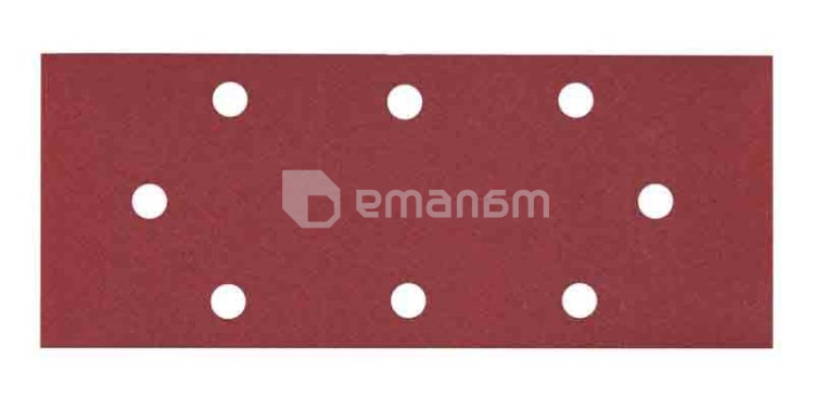 ზუმფარა ვიბრაციული სახეხი მანქანისთვის Raider 93x230 P150 10 ც