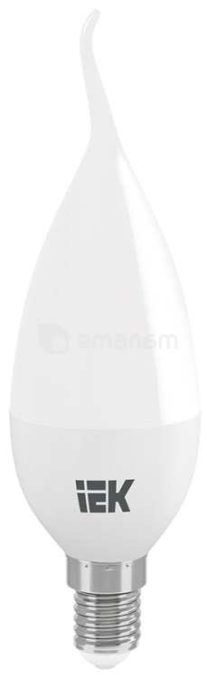 შუქდიოდური ნათურა IEK CB35 3000K 5W E14