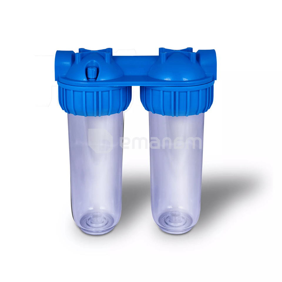 პირველადი ფილტრი 2 სექციით Green Aqua 5-FK-10-32-AT-D