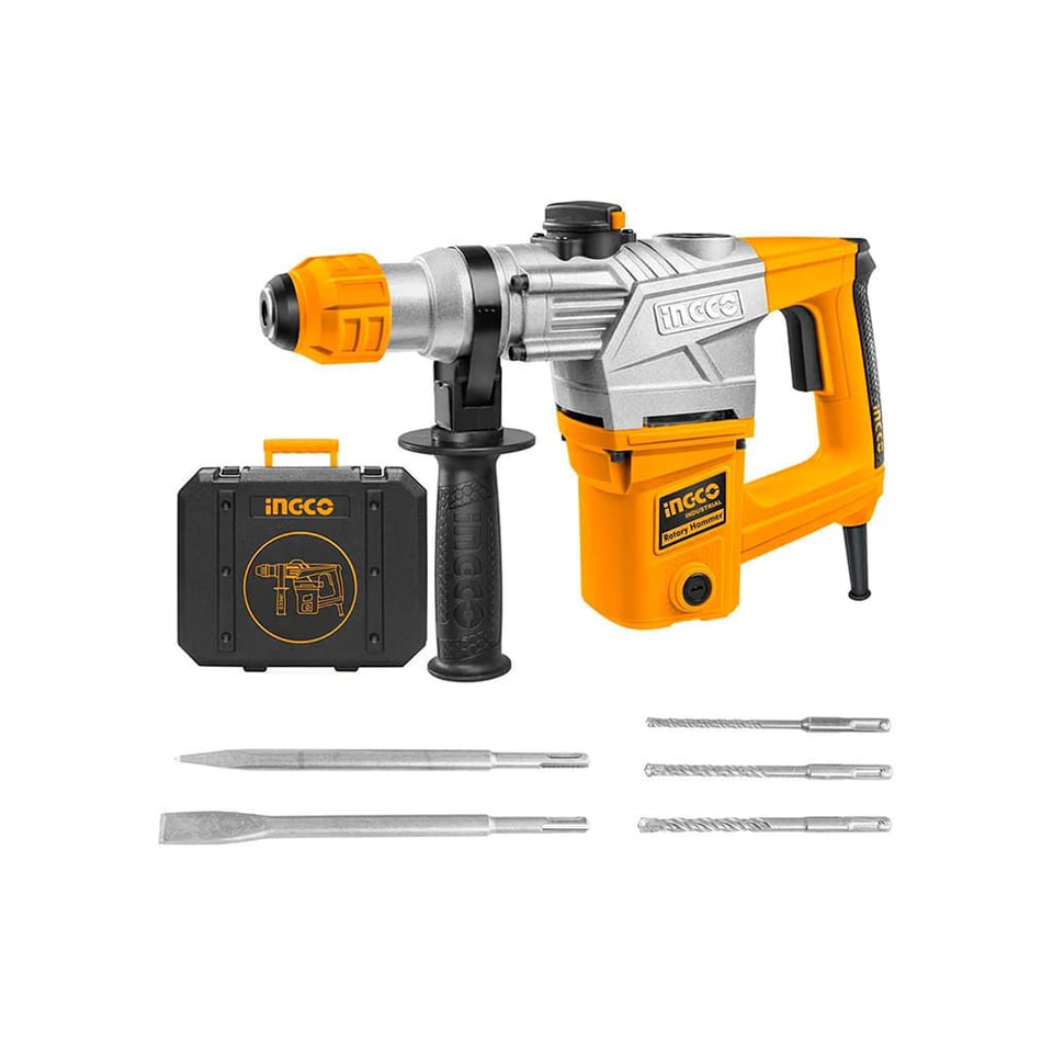 ელექტრო პნევმატური ბურღი (პერფორატორი) 1500 W (RH150038) INGCO