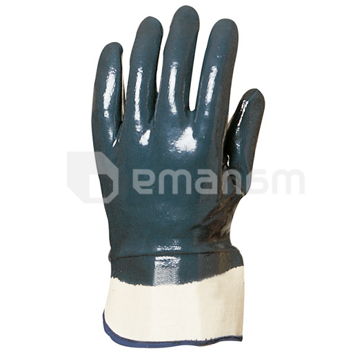 ნიტრილით დაფარული ხელთათმანი Eurotechnique S-10 9620 ლურჯი