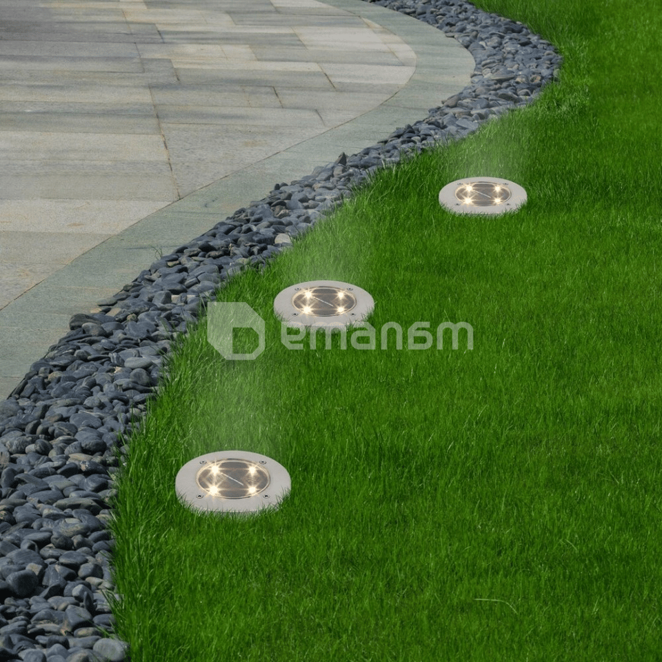 სანათი ბაღის Rabalux Dannet 0.24W IP44 7975 3000K 20Lm შავი ქრომი