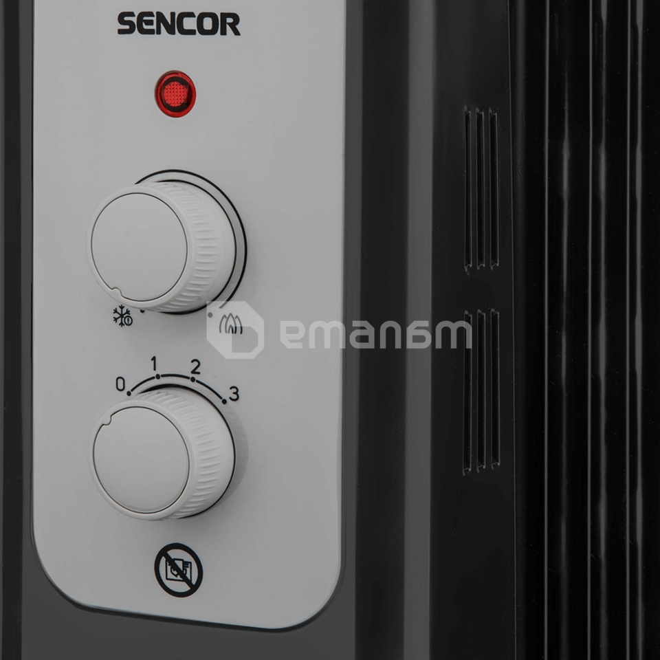 ზეთის გამათბობელი Sencor SOH 3309BK Black