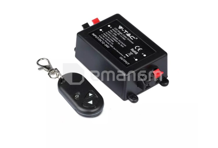 დიმერი სამართავით ლედ ლენტის V-TAC 3300 VT 4083 12/24V 96W