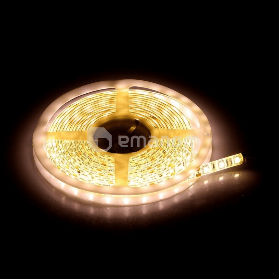ლენტი LED V-TAC 60 5მ  5050 11W 12V 4500K IP65 212150