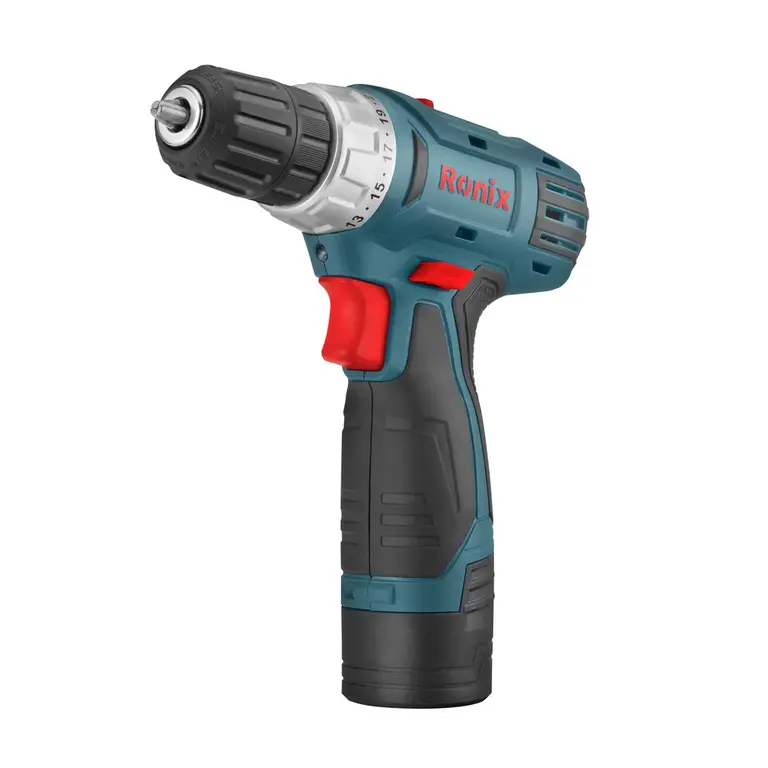 უსადენო ბურღი-სახრახნისი Ronix-8012 12V, 21N.M-Mega Series