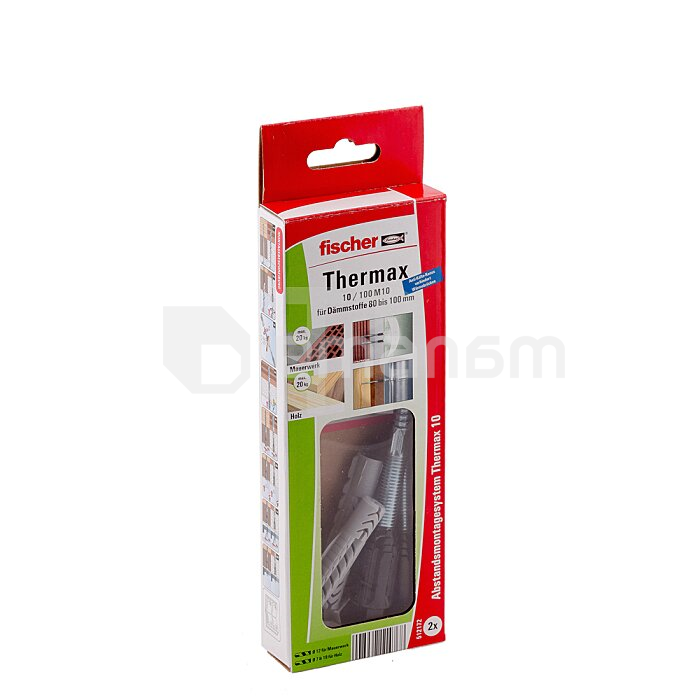 სამონტაჟო დიუბელი Fischer Thermax 10/100 M10 2 ც.