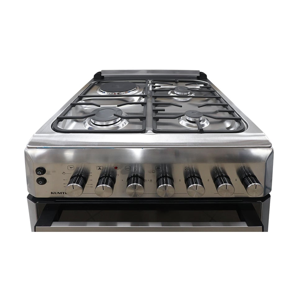 გაზქურა KUMTEL LF60-GEF31F INOX