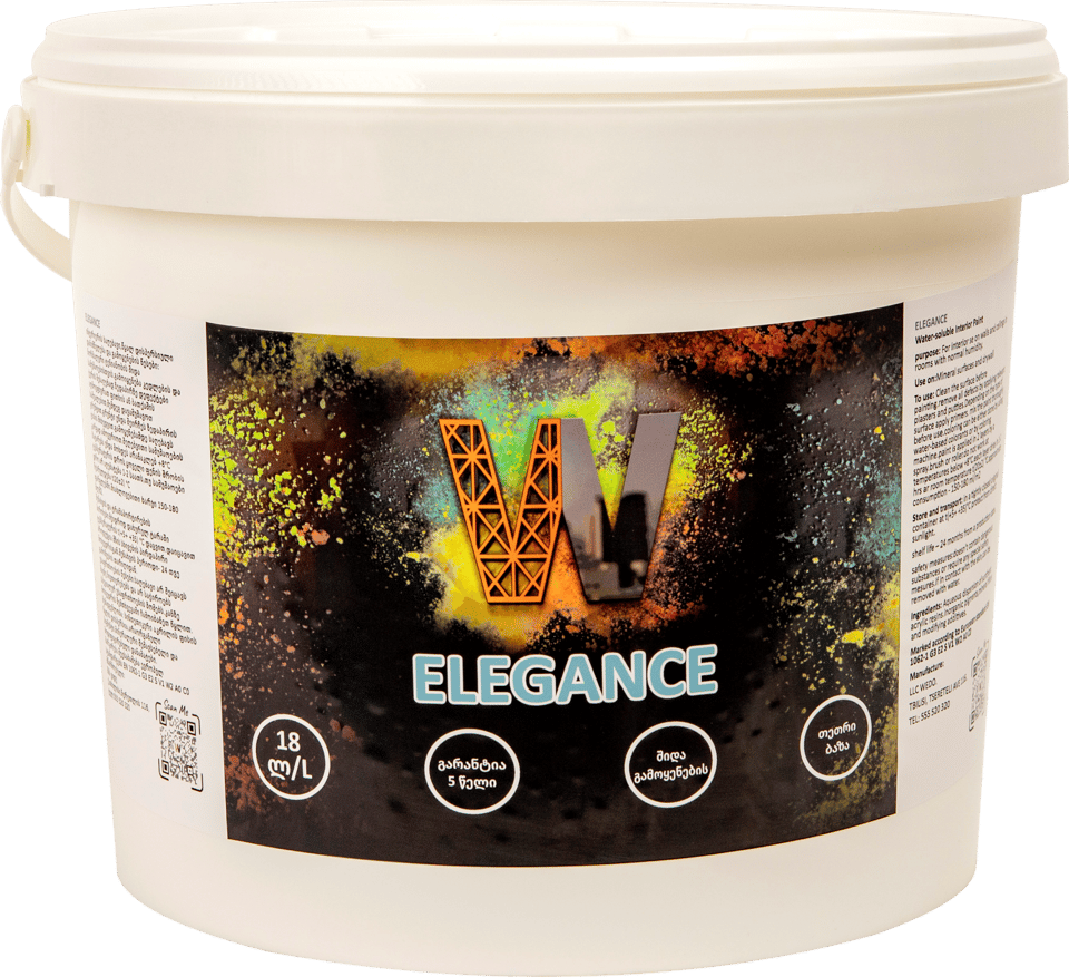 Elegance - ინტერიერის საღებავი 18ლ, RAL-6027