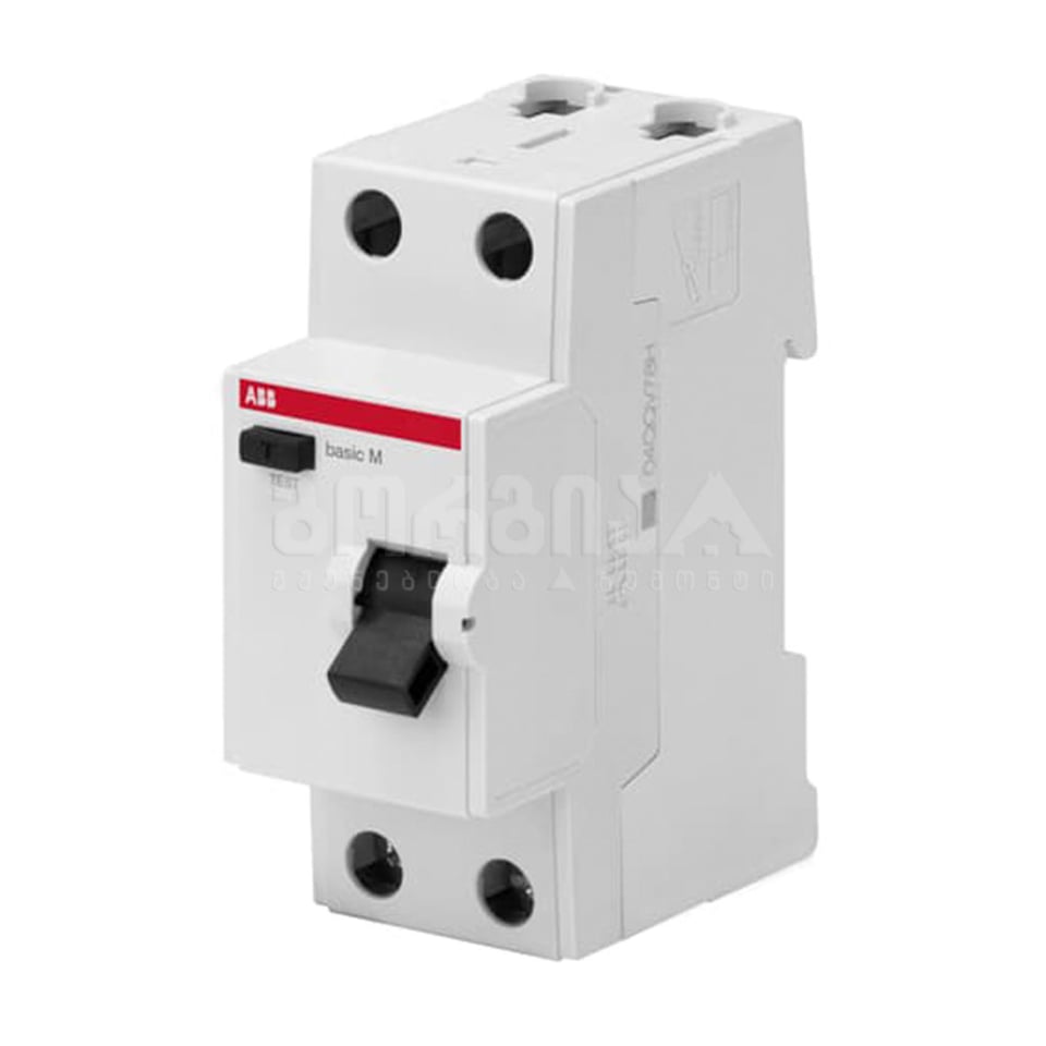 დიფერენციალური რელე BasicM 2P 63A AC30 ABB 2CSF602031R1630