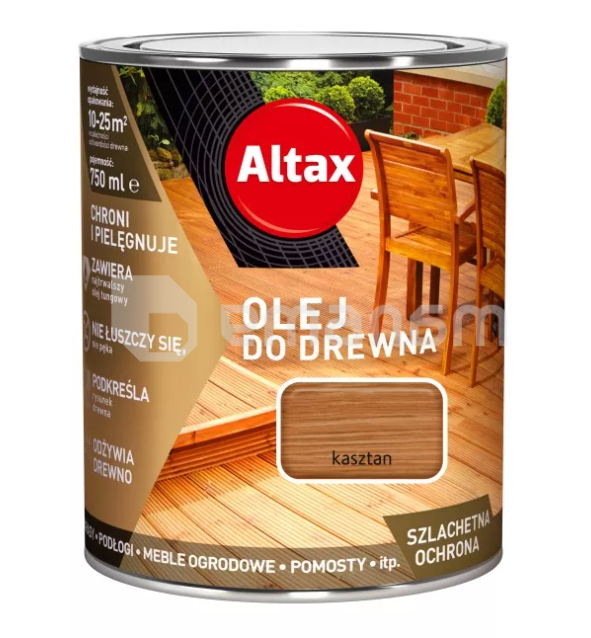 ზეთი ხის Altax წაბლი 750 მლ