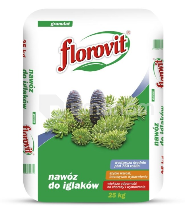 სასუქი Florovit Conifers 25 kg